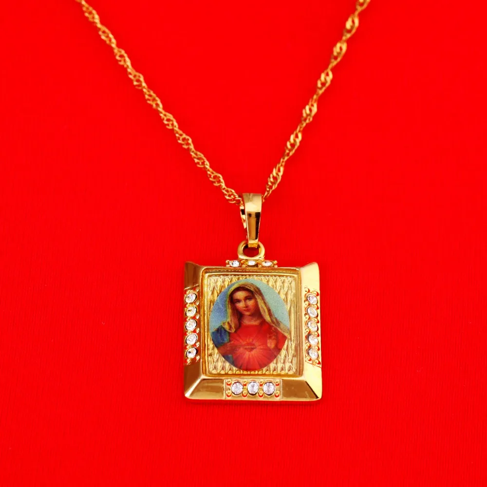 Цепочка с подвессветильник Дева Мария для женщин | Украшения и аксессуары