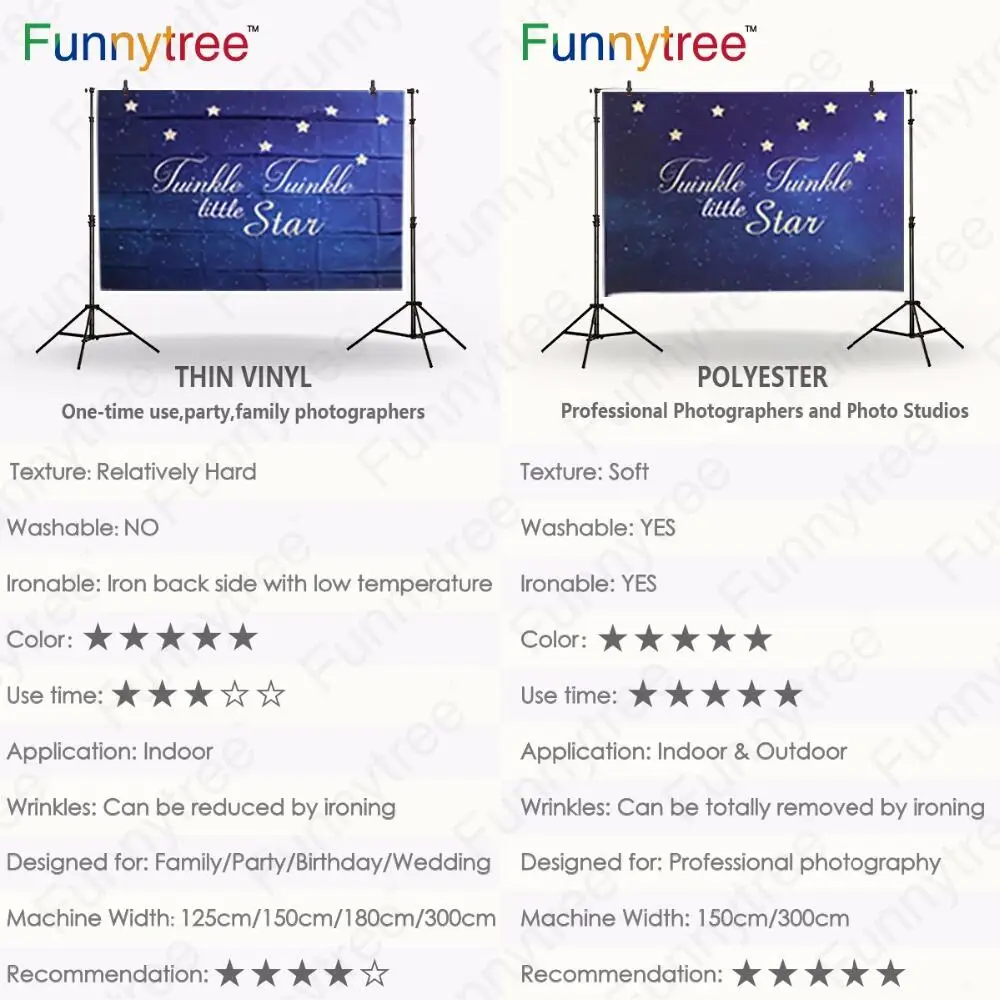 Фоны для фотосъемки Funnytree черно белые полосы логотип рамка пользовательский год