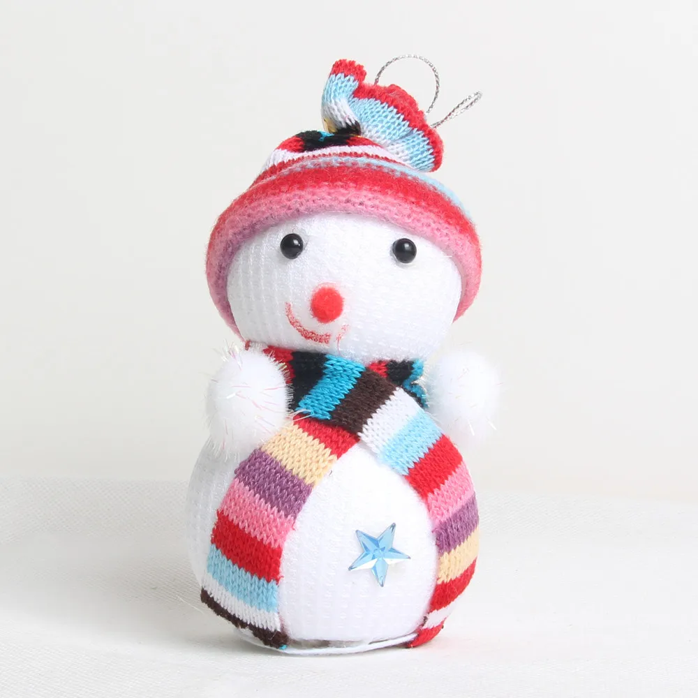 2018 новый Снежинка Star Санта Клаус сапоги колокольчики Рождественская елка висит