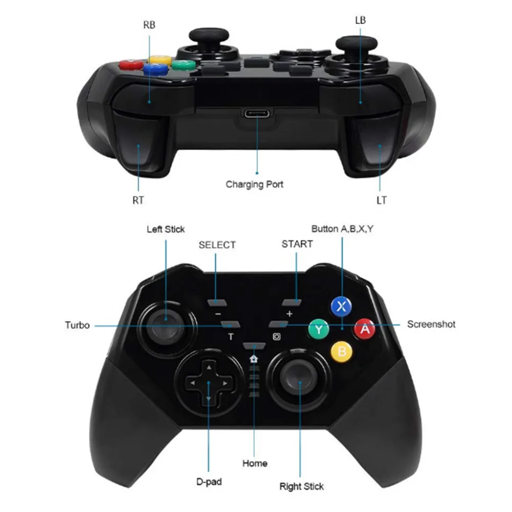 Беспроводной контроллер Bluetooth для консоли с переключателем NS джойстик