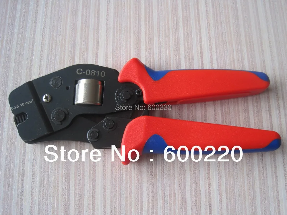 Self Adjusting Ratcheting Ferrule Crimper tool 0.25-10mm2 C-0810 crimping tool