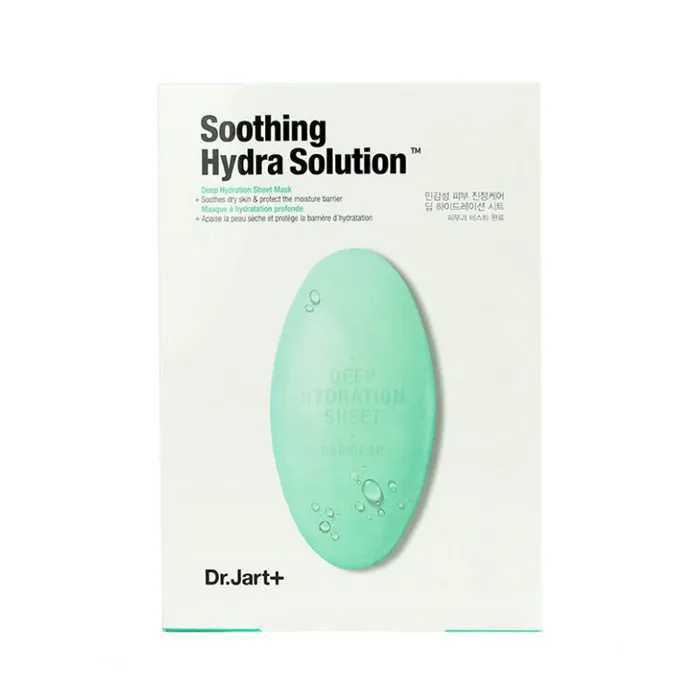 Soothing Solution Dr.Jart+ маска Водоструйная Успокаивающая Hydra раствор маска для лица Гиалуроновая кислота маска для лица увлажняющая пузырьковая черная маска - Цвет: Soothing Solution