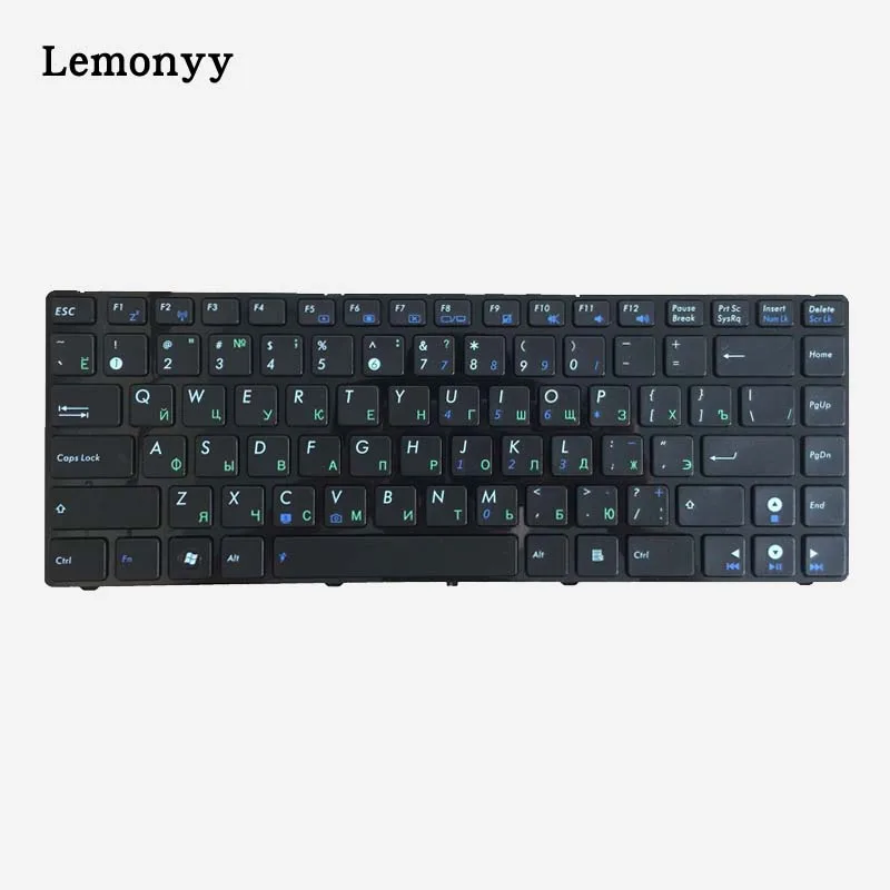 Русская клавиатура для ноутбука ASUS N82 N82J N82JQ N82JG N82JV K42 A42F X44H X43 A42 A42D A42J K42D K42J A42J K42F U32 U35 U41 ру черный
