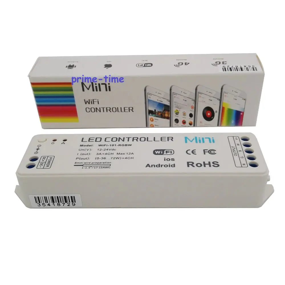 Мини контроллер для светодиодсветильник ленты 2 4 ГГц с поддержкой Wi Fi|led controller