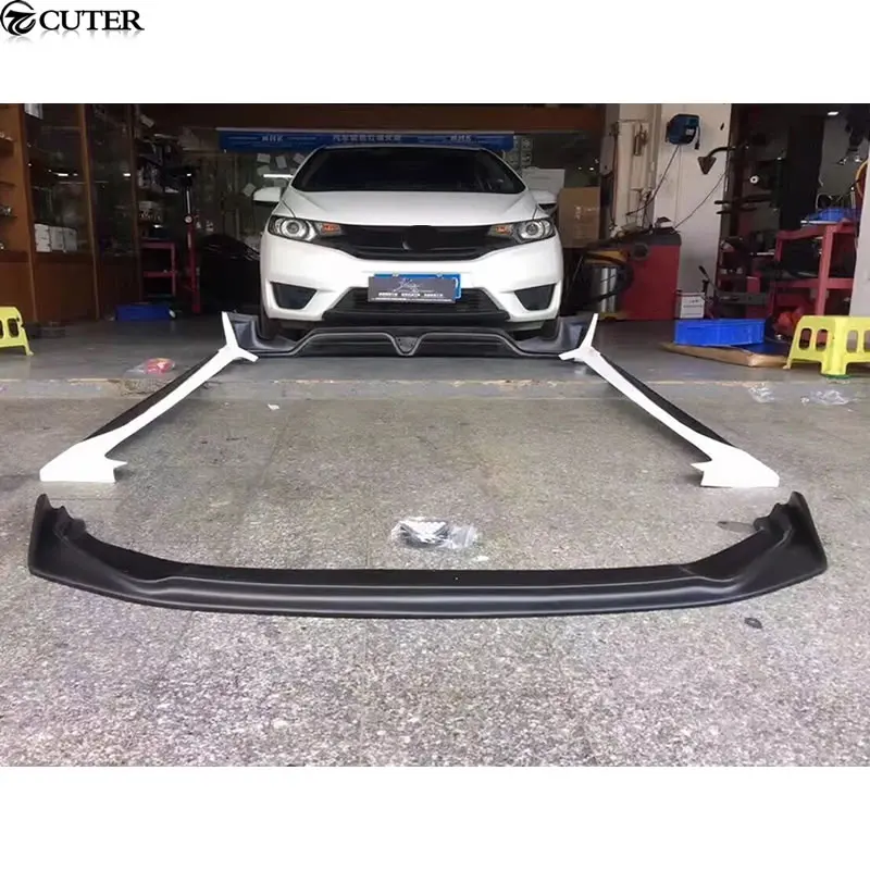 Комплект кузова ABS Upainted Передний Задний бампер боковые юбки для Honda Fit GK5
