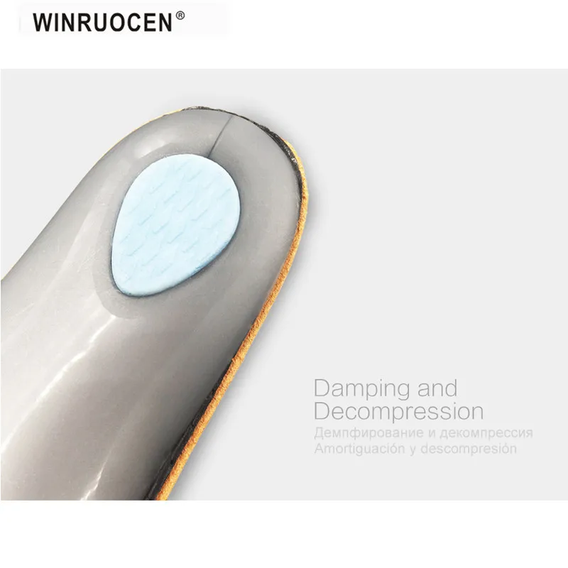 Ортопедические стельки winruochen ортопедические длиной 3/4 с супинатором|shoe pad|insole flat