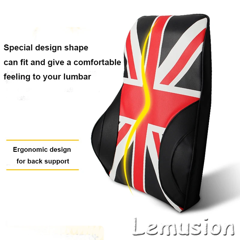 Новинка забота о позвоночнике машинный Поясничный подушки для Volkswagen VW Polo Passat B5 B6