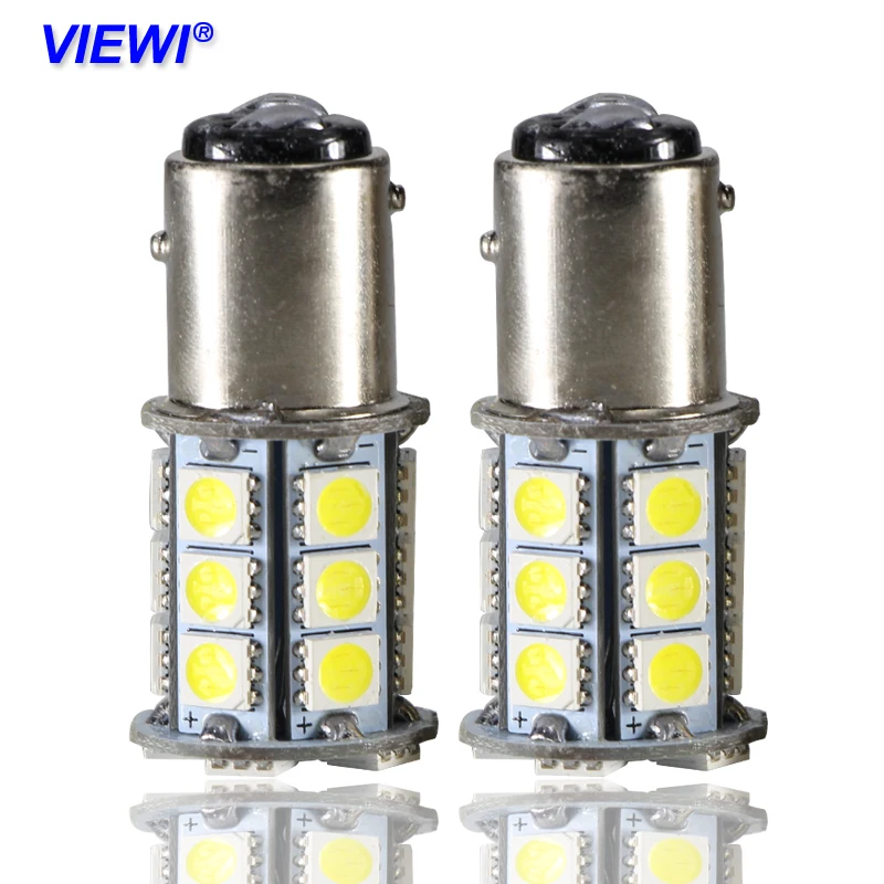 Viewi 10x BAY15D 1157 DC 12 вольт 4 Вт авто тормоз Хвост Стоп лампа В супер яркий sdm 5050 24leds|lamp