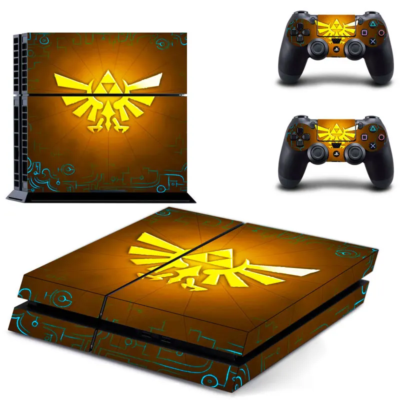 Новая легенда о Зельде стиль кожи Наклейка Обложка для Playstation 4 PS4 консоли и крышки