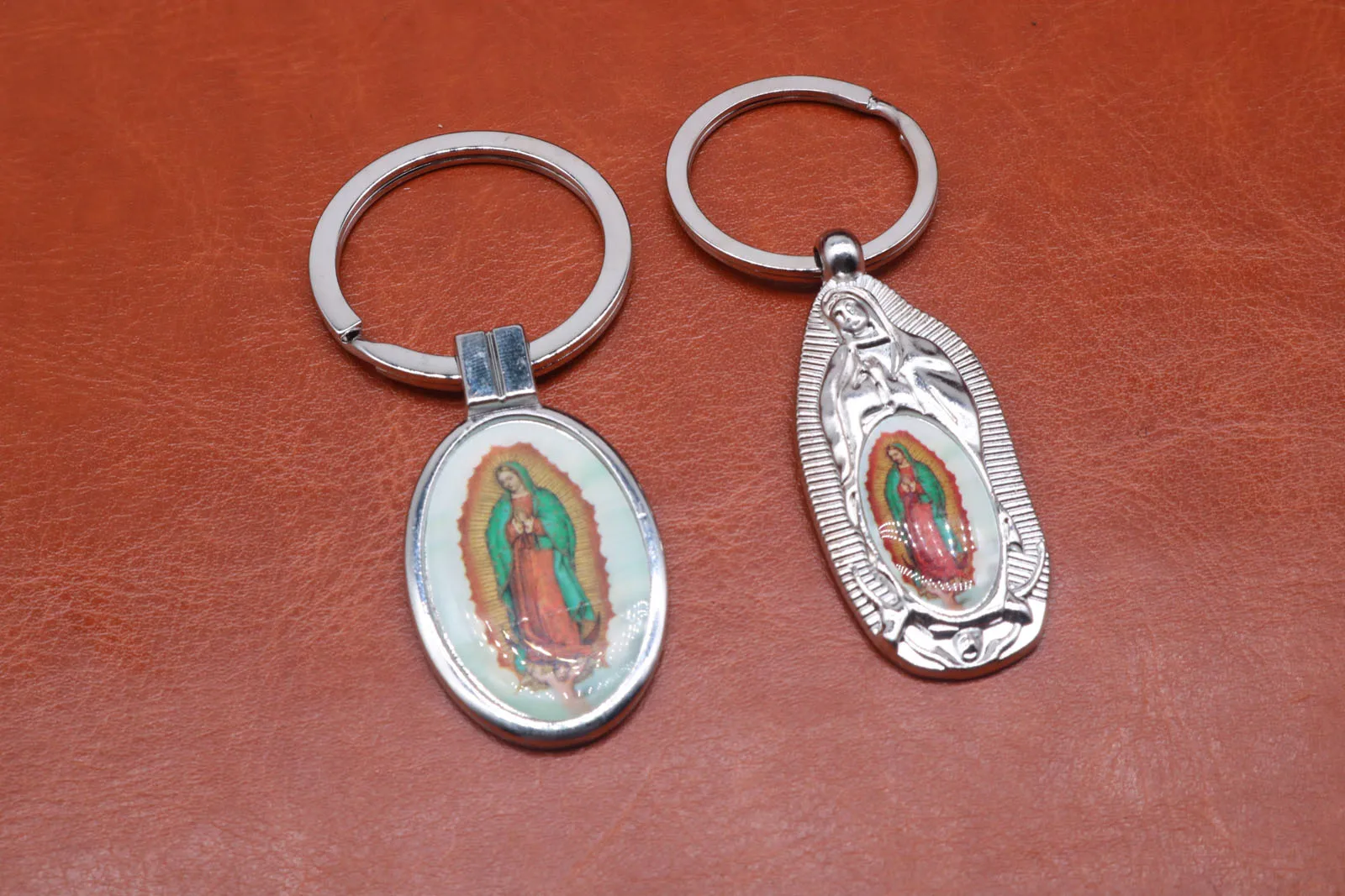 Новый Guadalupe Marie брелок девственница Священное Сердце женский религиозный подарок