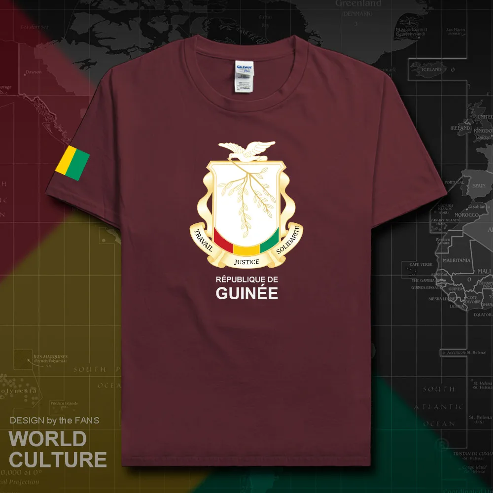 Мужская футболка с Экваториальной Гвинеей Экваториальная Гвинея GQ GNQ Гвинейская