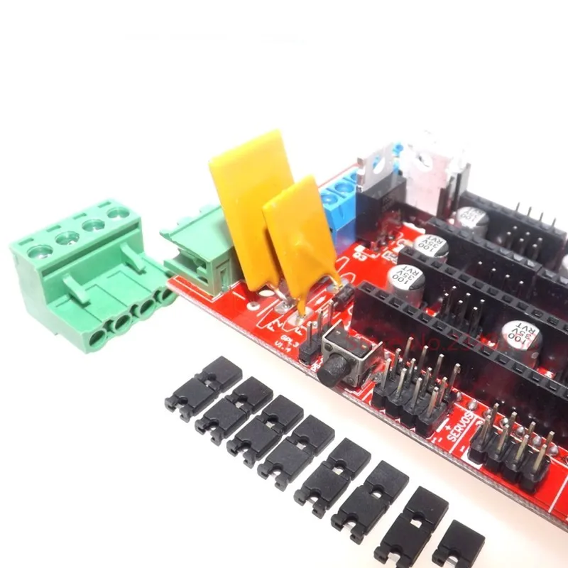 Thinary Electronic RAMPS 1 4 панель управления для 3D принтера Reprap MendelPrusa Arduino Mega Pololu A4988