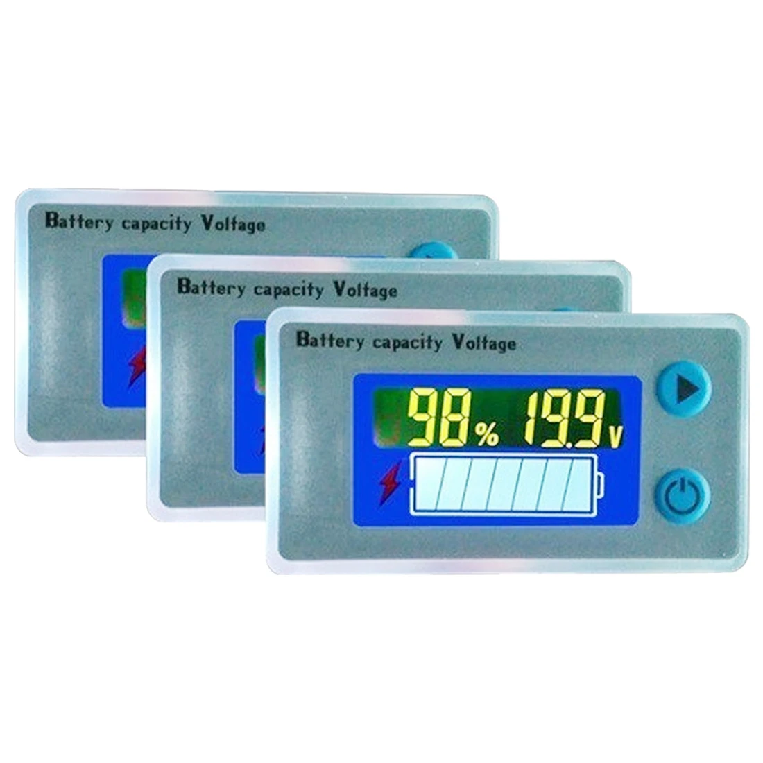 

10-100V Universal LCD Car Acid Lead Lithium Battery Capacity Indicator Digital Voltmeter Voltage Tester Monitor JS-C33