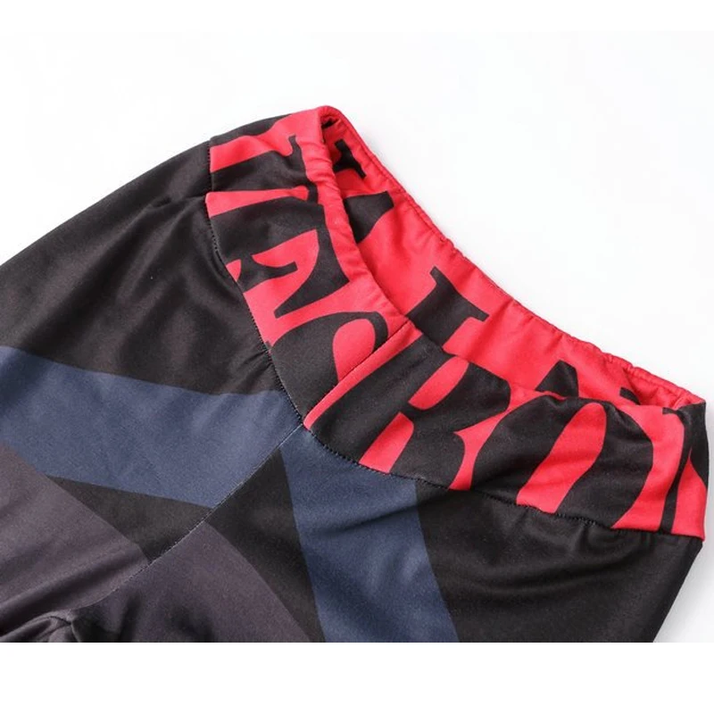 Женские леггинсы с принтом в виде сердца для фитнеса эффектом пуш ап спортивные