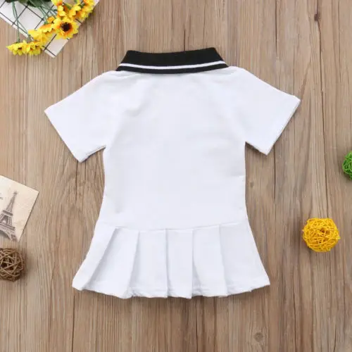 Pudcoco 2018 Kids Baby Girl Toddler Dress Animal Button Casual Party Tutu Summer Cute Outfit Clothes Sundress 6M-4Y | Детская одежда и