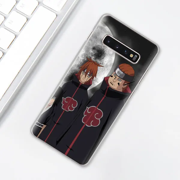 006 Ботинки в стиле аниме «Naruto Akatsuki чехол для телефона для samsung Galaxy S10e S10 плюс S7 S8 S9 Plus, Note 8, 9, 10, плюс S10 5G M20 M30 жесткий чехол Coque - Цвет: 006