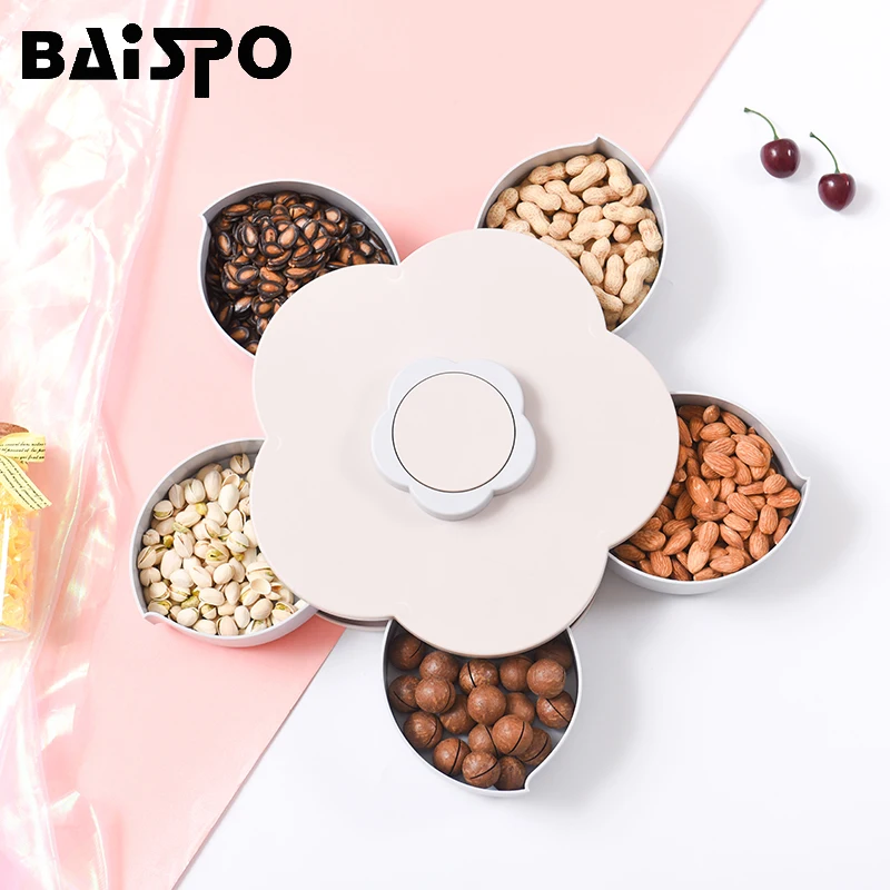 BAISPO коробка для хранения семян закусок конфет держатель сухофруктов ящик