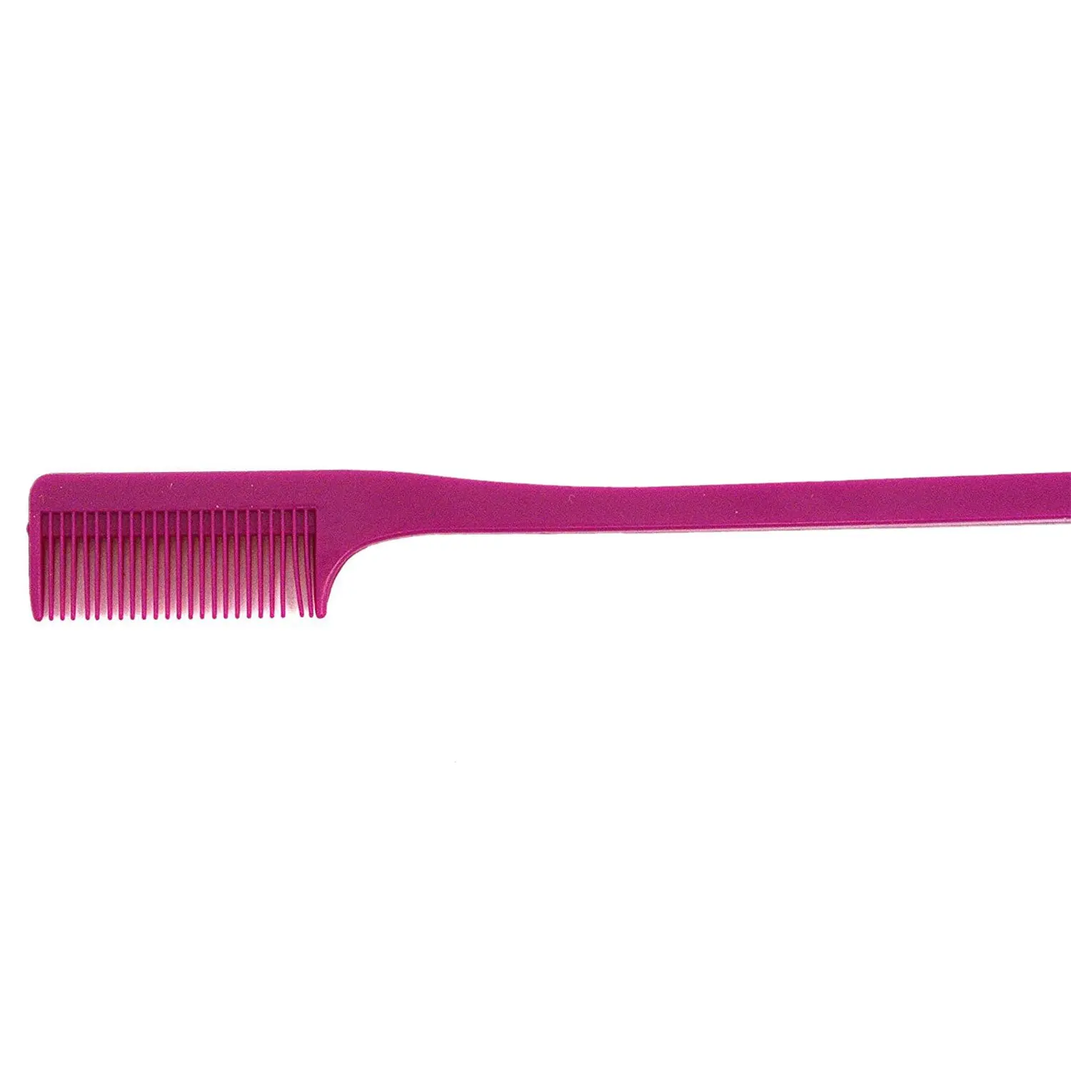 Double Sided Edge Control Hair Brush Comb Combo Pack 2 Pieces Pink and Black | Красота и здоровье