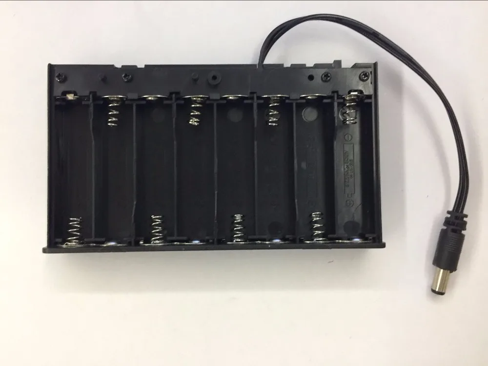 DIY 12V 8 x AA батарея держатель Чехол Коробка с переключателем MOSUNX Futural цифровой