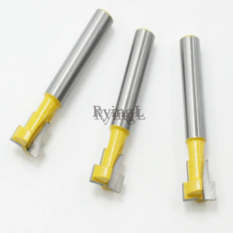 * Хвостовик t слот Фасонная фреза Бит 1/4 ''стальная ручка 3/8'' Длина
