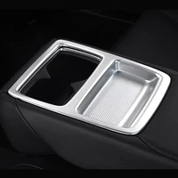 for honda accord 10th 2018 2019 accessories abs chrome car rear water cup frame cover trim sticker car styling