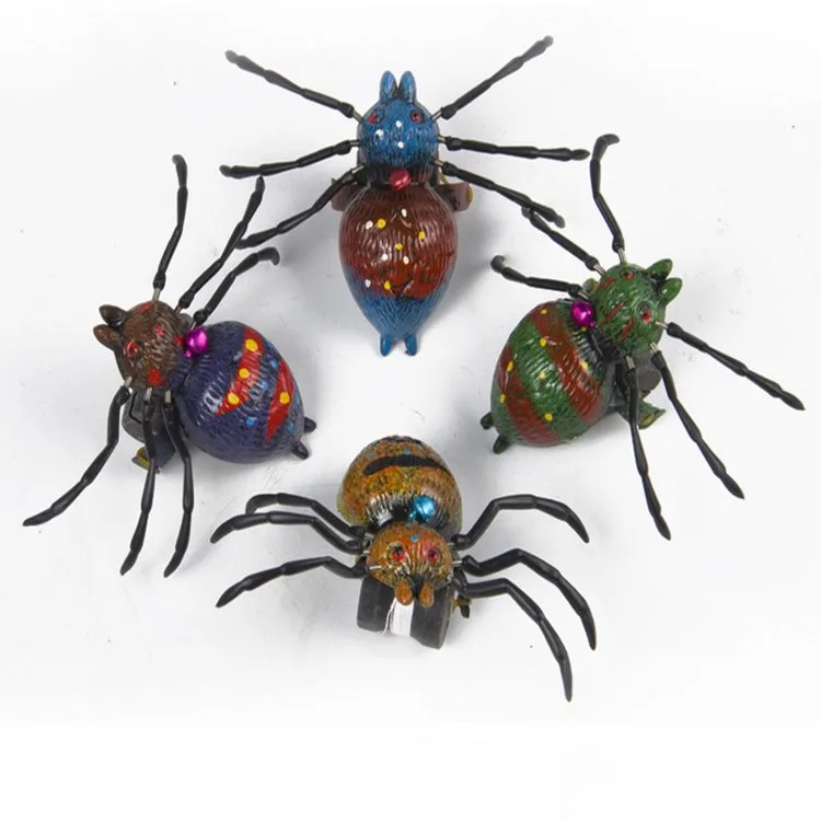 Милые Мультяшные животные заводная Черепаха Паук мышь детские Черепашки игрушки