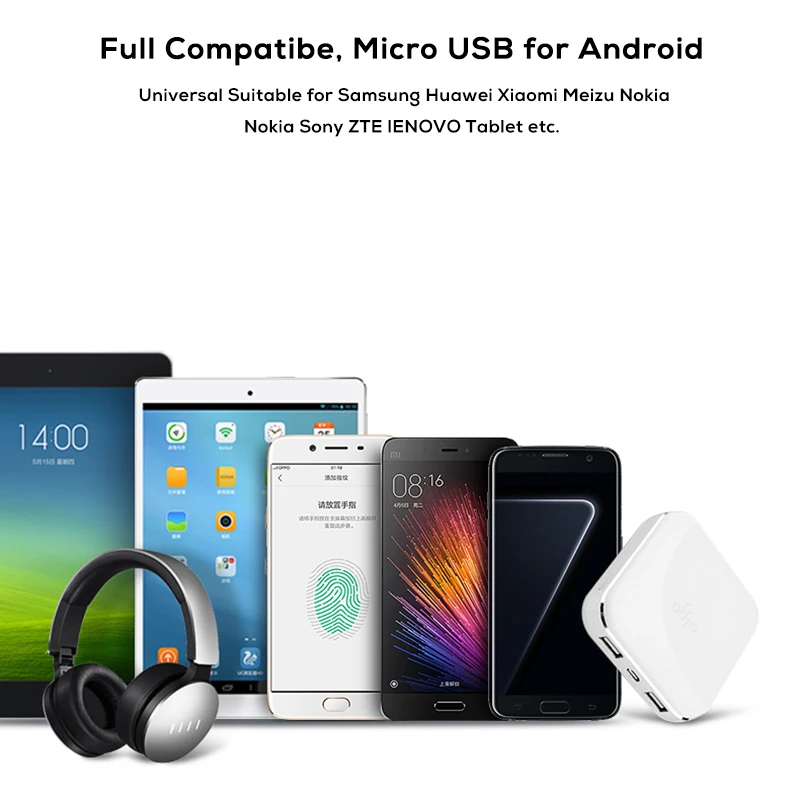 Кабель Micro USB SUPTEC 2 м 3 5 шт. кабель для быстрой зарядки и передачи данных Android Samsung S6 S7