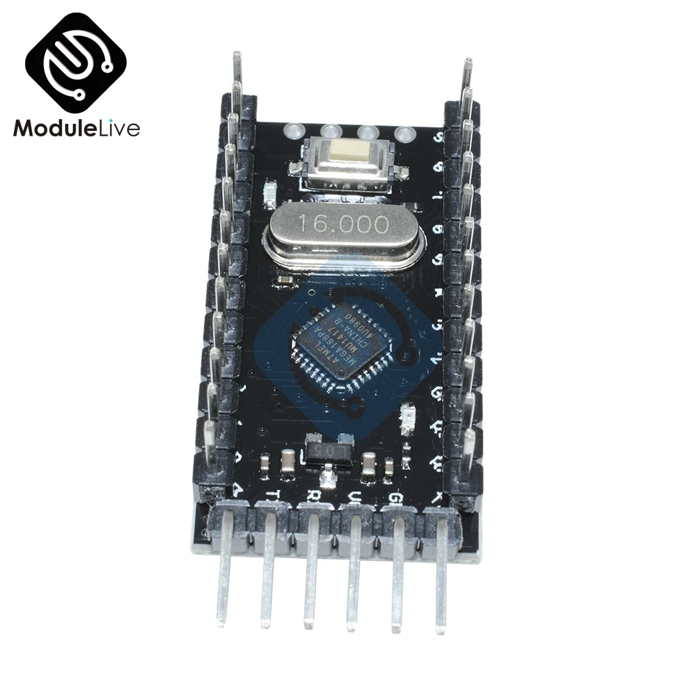Мини модуль Atmega168 16M 5V с кварцевым генератором для Arduino Nano замена Atmega328 детали