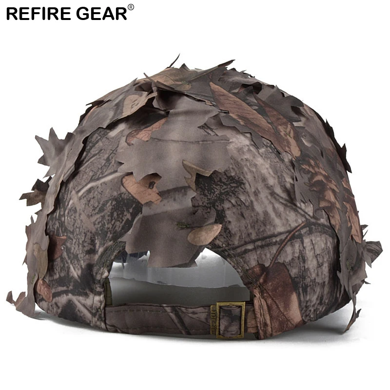 Камуфляжная кепка ReFire Gear для мужчин быстросохнущая уличная Кепка с изображением
