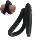 Женский секс-магазин для мужчин, увеличенные Мужские t презервативы, двойное связывание, удлинитель времени эрекции, кольцо на пенис, мужские секс-игрушки