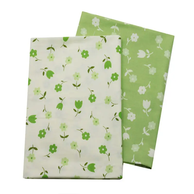 2017 Лидер продаж из хлопковой ткани в стиле пэчворк рукоделие текстиль зеленый