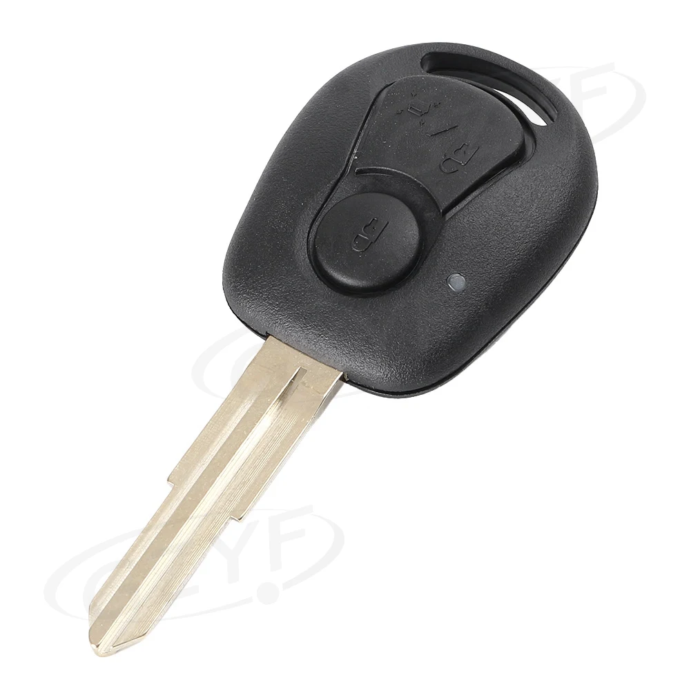 Для SSANGYONG Actyon Kyron Rexton PG190 сменная крышка Fob 2-Корпус для ключей на кнопке Black |