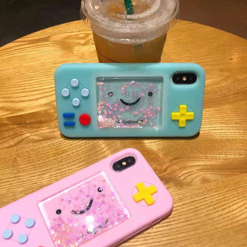 Чехол для Телефона силиконовый жидкий зыбучий песок защитный чехол iPhone WIF66 |