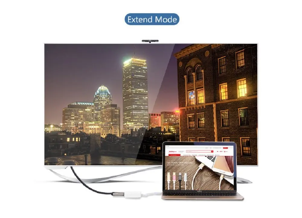 USB 3 1 Type-C к HDMI адаптер высокоскоростной конвертер 4K для Apple Новый Macbook ChromeBook Pixel Gold |