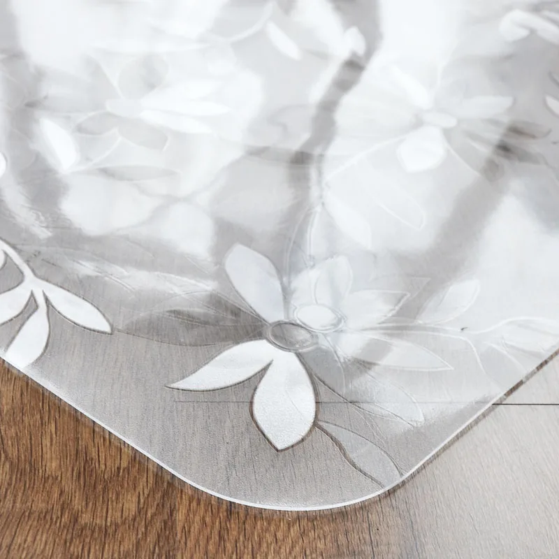 Коврик из ПВХ пластиковый прозрачный для входной двери гостиной защиты