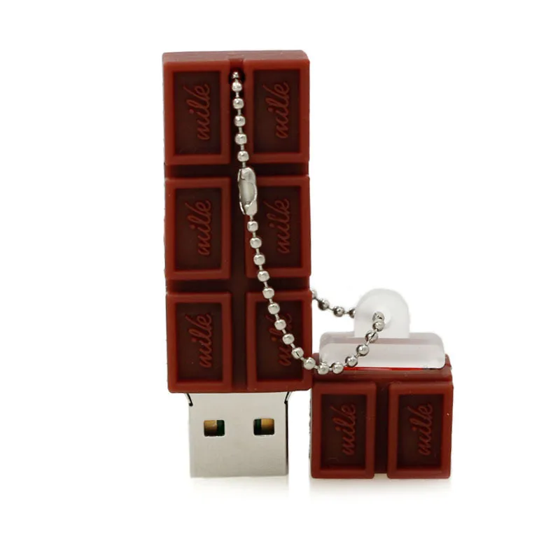 4 ГБ usb флеш-накопитель 8 16 32 симпатичный шоколадный флеш-диск 2 0 с мультяшным