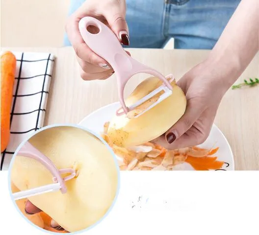 1 шт. многофункциональное кухонное приспособление для чистки овощей и фруктов