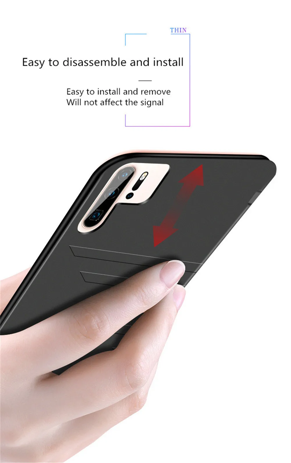 NTSPACE 6800 мАч запасной внешний аккумулятор чехол для huawei P30 зарядное устройство чехол s для huawei P30 Pro внешний аккумулятор чехол