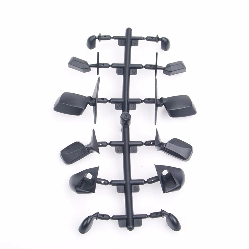 6 зеркало заднего вида набор безколлекторная электрическая модель 00369BK