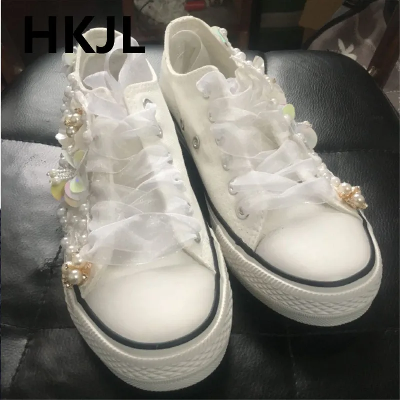 

Outdoor soft bottom breathable comfortable hand-studded solid color wear-resistant handmade canvas shoes