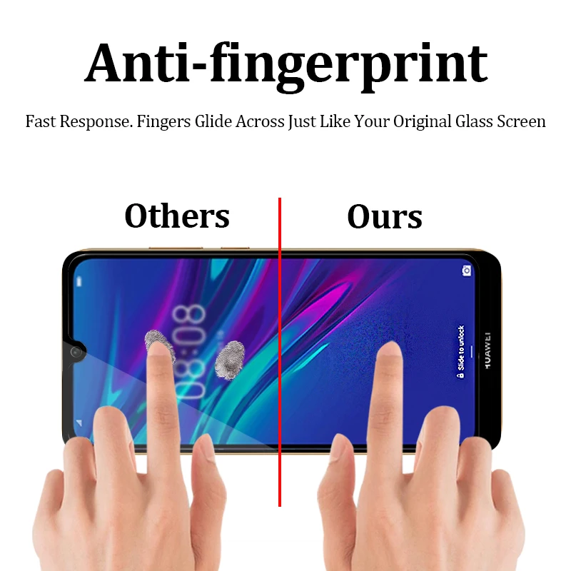 Защитное стекло для huawei y6 pro 2019 закаленное|Защитные стёкла и плёнки телефонов| |