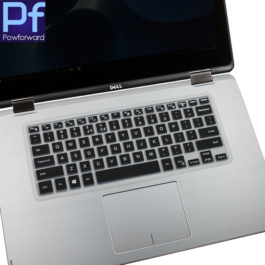 Силиконовый чехол для клавиатуры ноутбука Dell Inspiron 15 5000 7000 серия i5568 i5578 7573 7569 7579