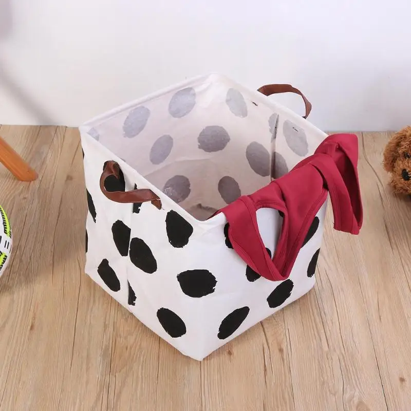 1 шт. складная холщовая корзина для грязной одежды|Корзины хранения| |