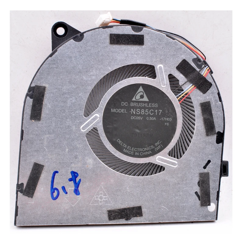 

NS85C17-17H05 DC5V 0.50A ноутбук встроенный вентилятор охлаждения процессора