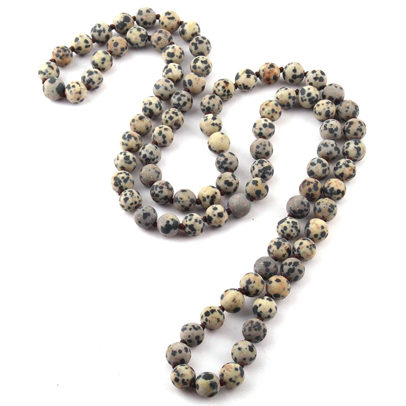 Прямая поставка модные ювелирные украшения Матовый оникс бусины из