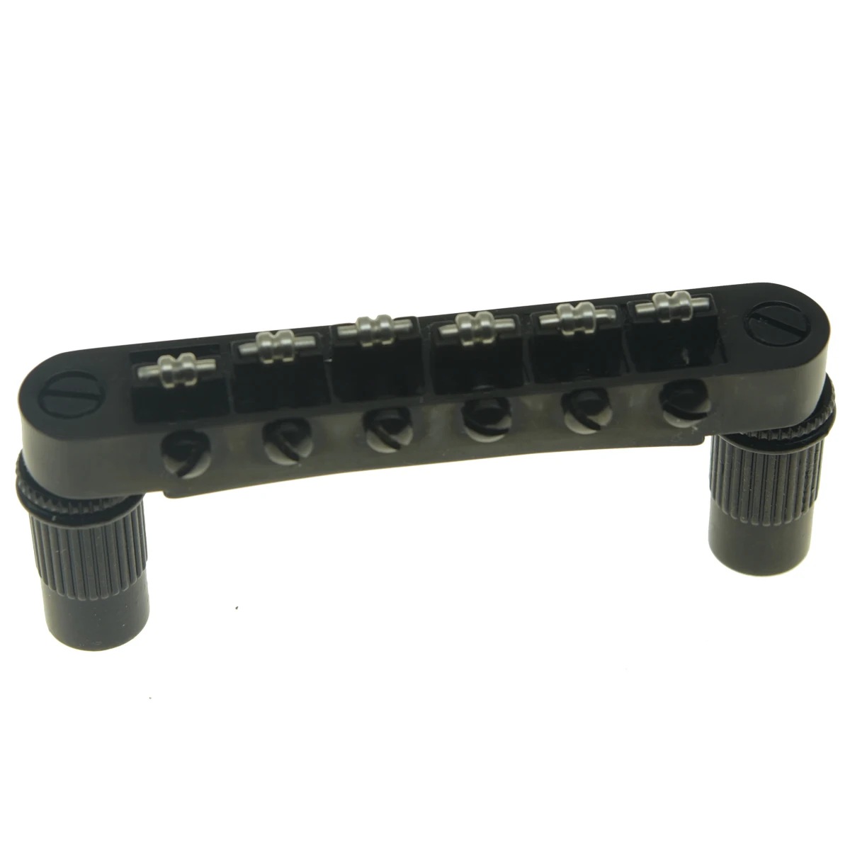 Kaish из хрома гитара роликовая седло мост Tune-O-Matic мост для Epiphone Les Paul, SG, Dot, Bigsby гитара с M8 резьбовыми стойками