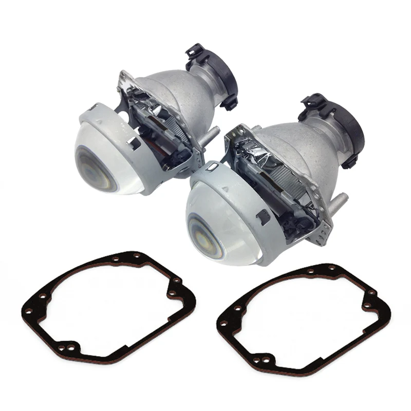 lens and bracket TAOCHIS автомобильный Стайлинг Переходная рамка адаптер Hella 3R G5 объектив проектора модифицированный кронштейн для HONDA ACCORD 7 2003-2007 - Цвет: lens and bracket