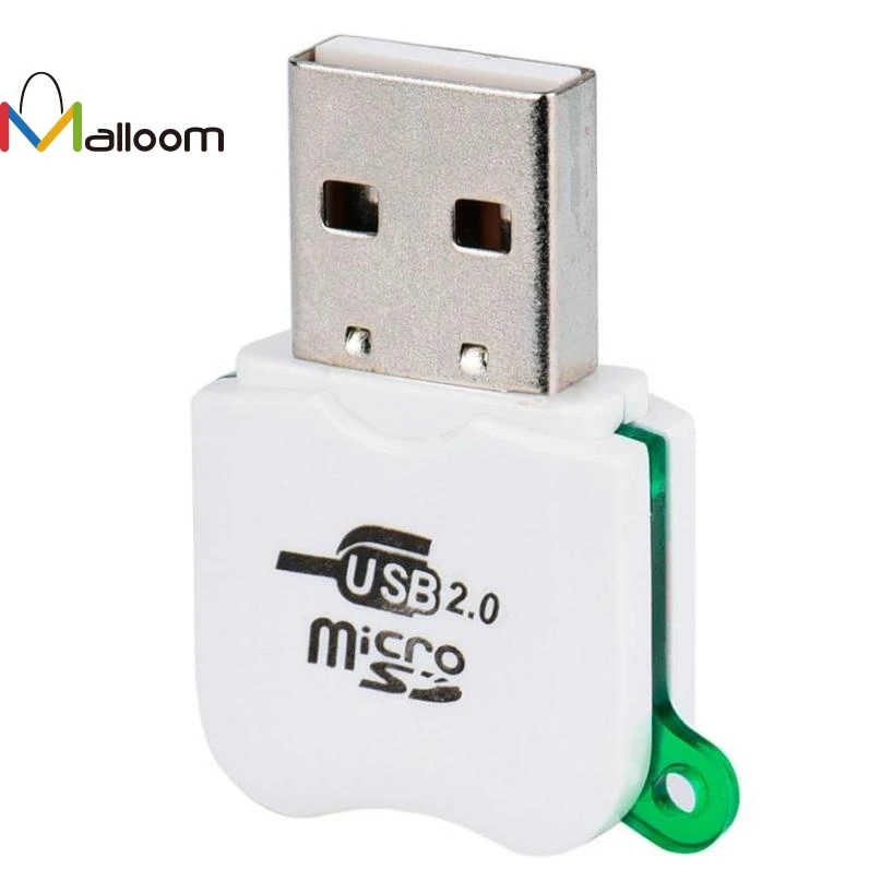 Malloom Новое поступление Цена высокоскоростной мини Micro SD USB 2,0 Micro TF T-Flash памяти SD кард-ридер адаптер#20