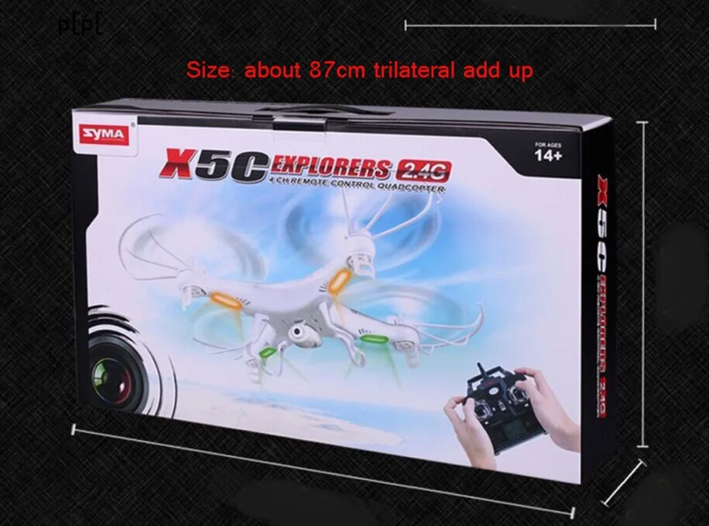 100% оригинал 2 4 г 4CH 6 оси SYMA X5C обновления X5A игрушки RC четыре беспилотных