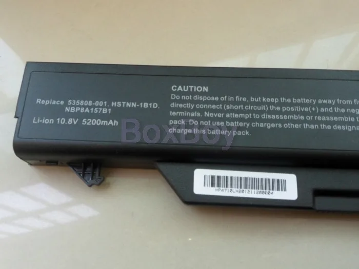 4400 мАч батарея для ноутбука HP 591998 141 593576 001 HSTNN 1B1D IB89 OB89 NZ375AA ProBook 4510s 4515 s 4710s